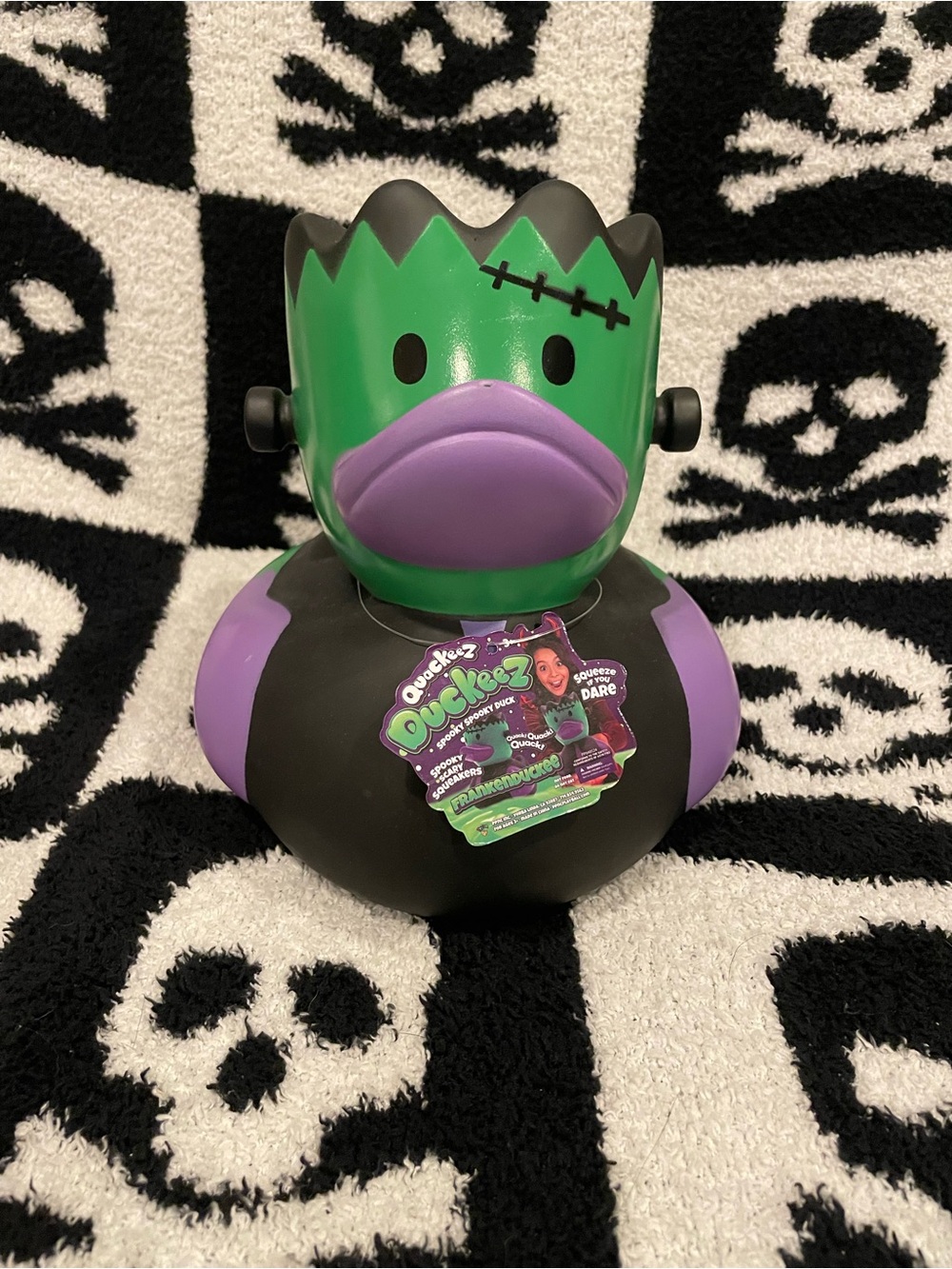 *NWT* Quackeez Duckeez “Frankenduckee” Frankenstein Large Rubber Duck